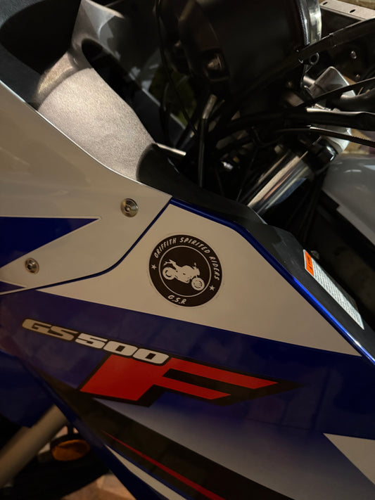 Griffith Spirited Riders (G.S.R.) Vinyl Decal Sticker